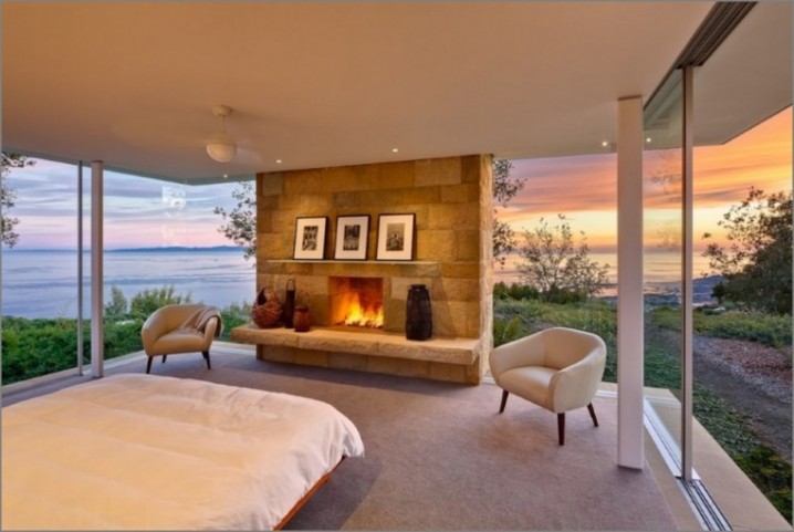 Awesome-Santa-Barbara-bedroom-design-ideas-with-beautiful-ocean-views-also-a-fireplace-between-two-creame-armchairs-762x510
