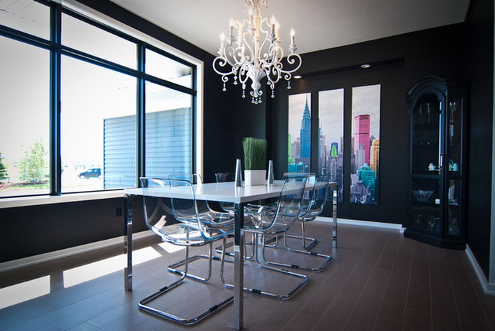 Colorful-City-Wall-Art-in-Modern-Dining-Room