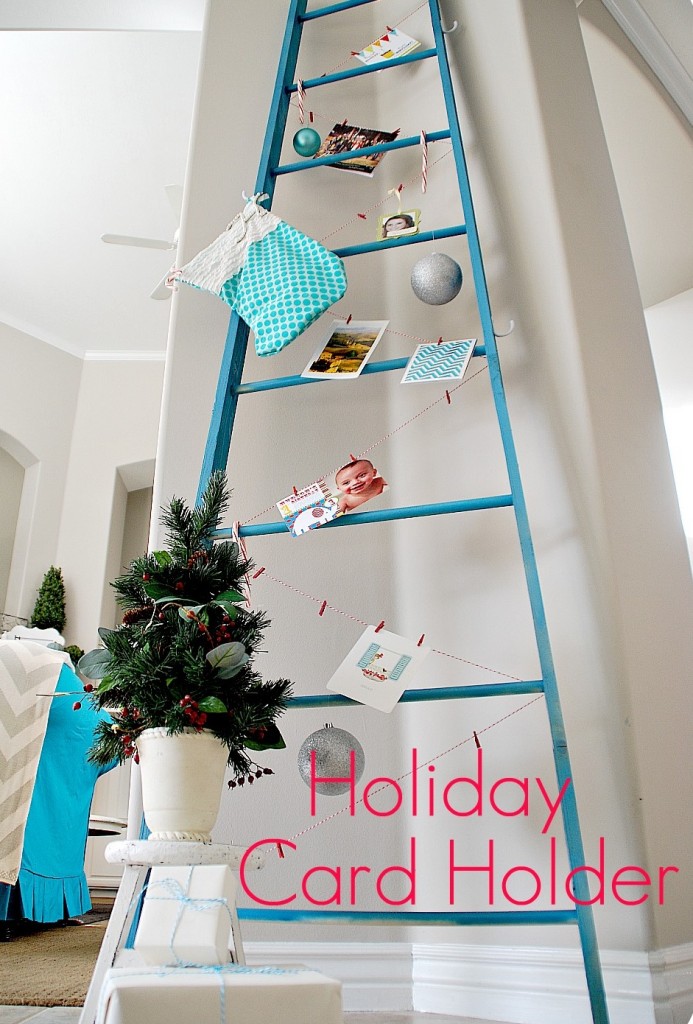 Holiday-Card-Holder-Ladder4