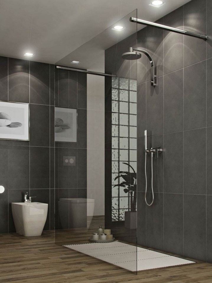 bathroom-idea-with-beautiful-transparent-shower-box