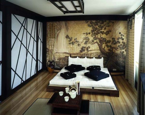 bedroom-asian-art