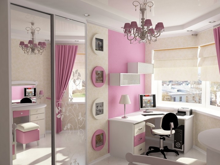 cute-cool-bedroom-ideas-desks-teenage-girls-bedrooms-fancy
