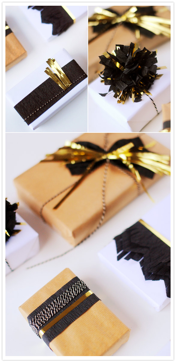 black-gold-holiday-gift-wrap