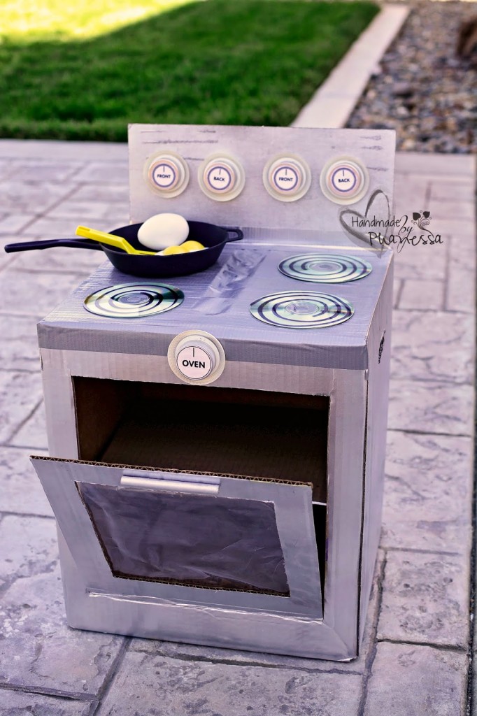 cardboard stove and oven
