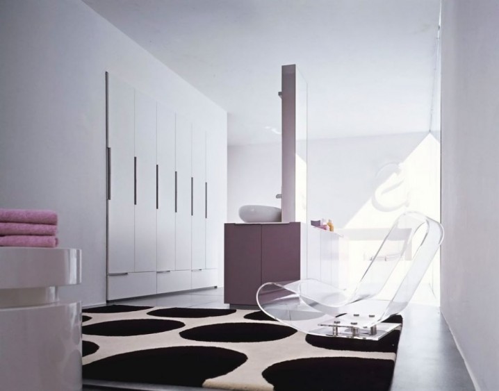 modern-minimalist-bathroom-with-modern-furniture-design-also-nice-looking-minimalist-clear-cghair-in-nice-rug