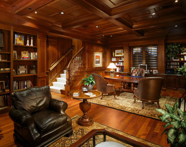 schon-wood-flooring-traditional-home-office-with-wood-coffered-ceiling-624x493