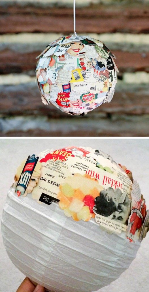 DIY-Upcycled-Vintage-Magazine-Paper-Lantern-DIY-Home-Decor-Ideas-on-a-Budget-Click-for-Tutorial-Easy-Home-Decorating-Ideas