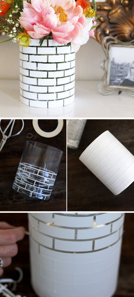 DIY-White-Brick-Vase-DIY-Home-Decor-Ideas-on-a-Budget-Click-for-Tutorial-Easy-Home-Decorating-Ideas