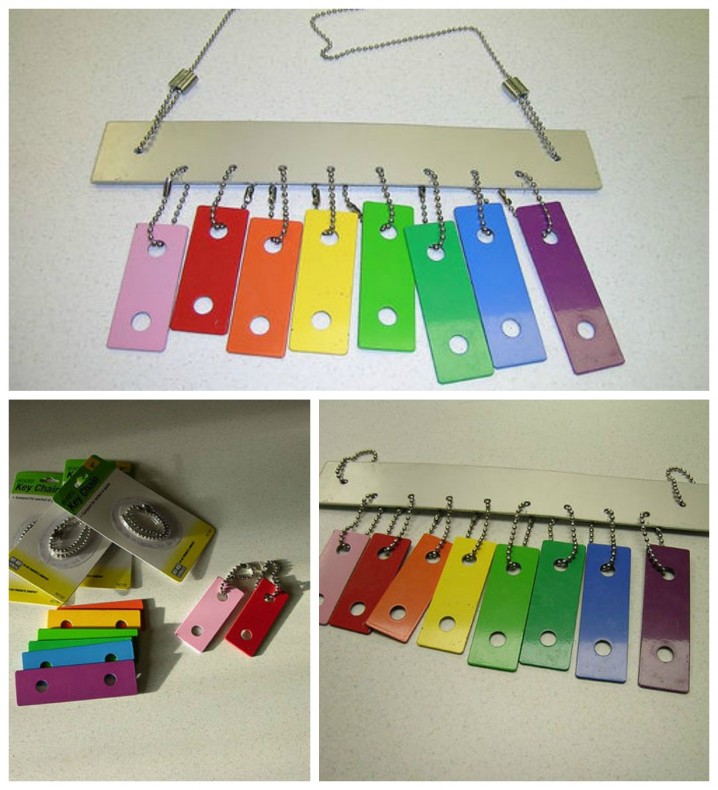 Xylophone wind chime