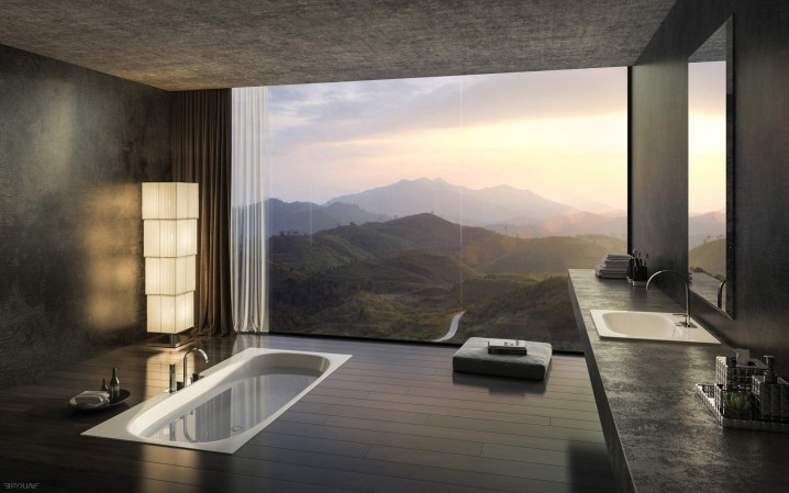bathroom-stunning-bathroom-design-with-white-sunken-bathtub-and-marble-floor-also-mountain-view-ultra-luxury-bathroom-inspiration-bathroom-luxury