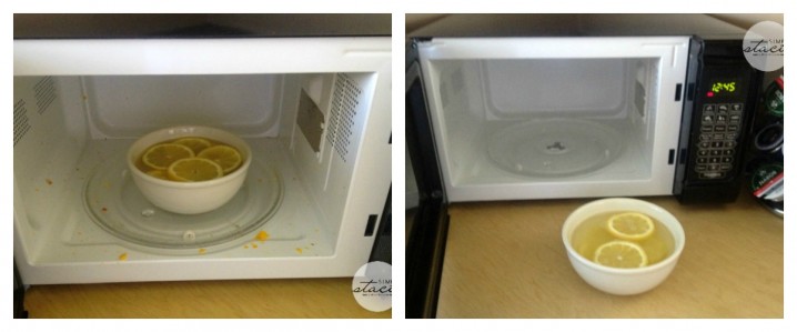 how to clean a microwave