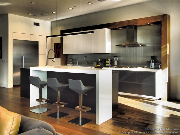 kitchen-cabinets-modern-two-tone-300-dkl023-astra-moka-oak-white-stainless-steel-backsplash