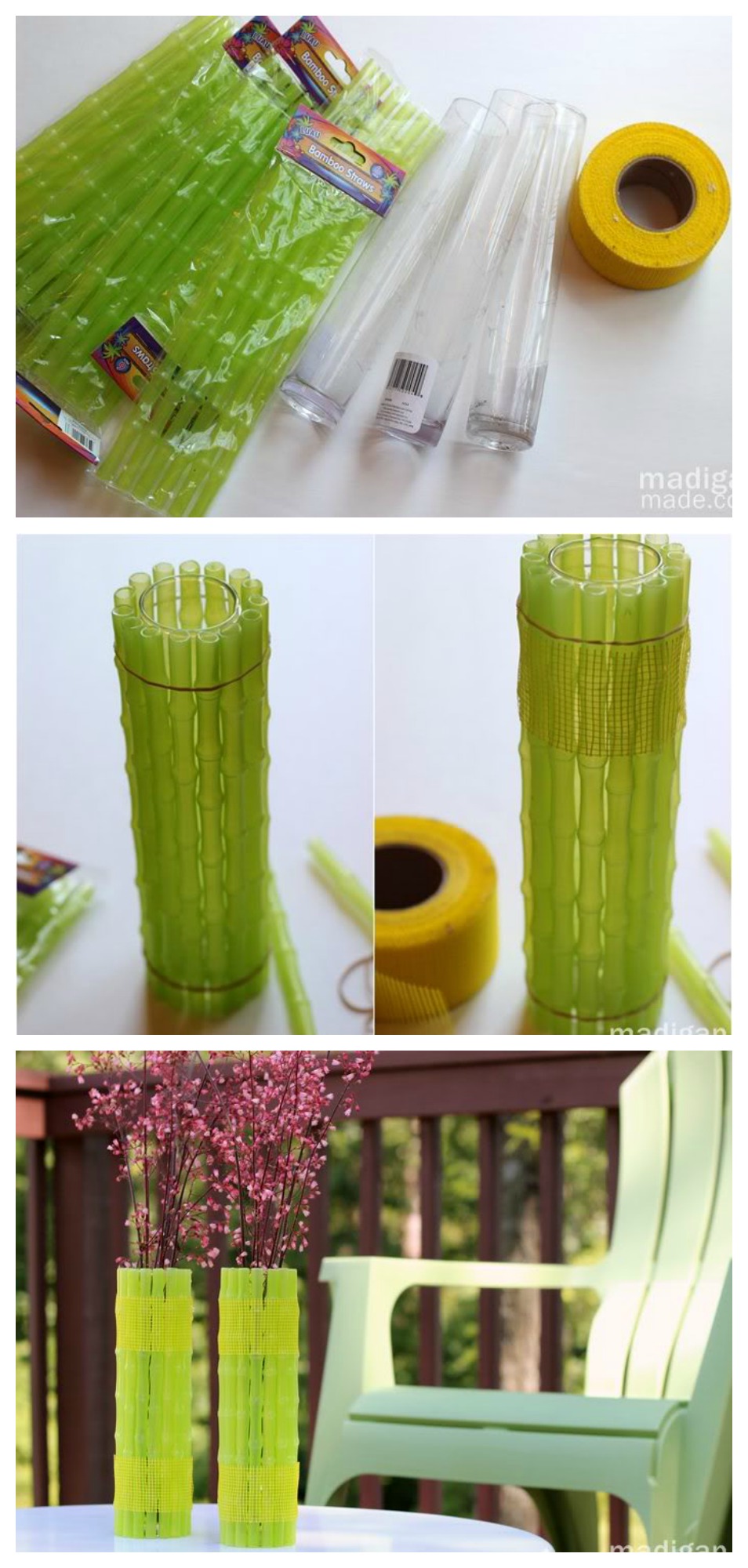 DIY Neon Vase