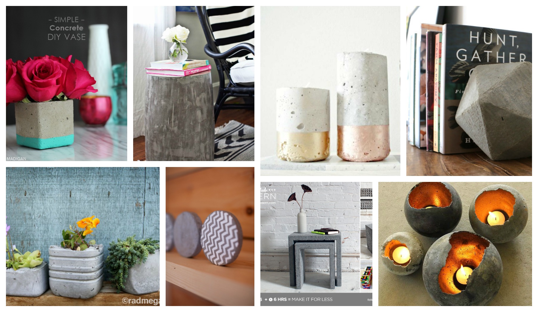 Cool And Easy DIY Concrete Projects For Stylish Home Decor - Top Dreamer