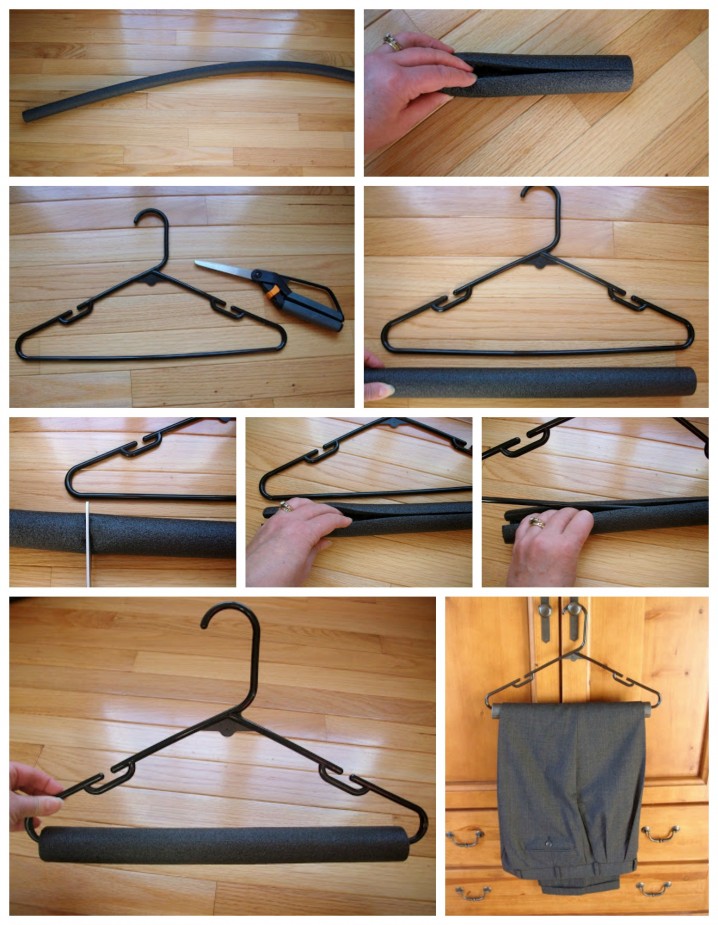 hanger for creaseless pants
