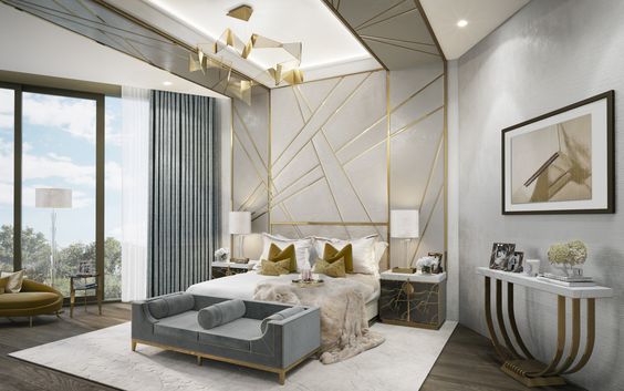 luxury penthouse bedroom