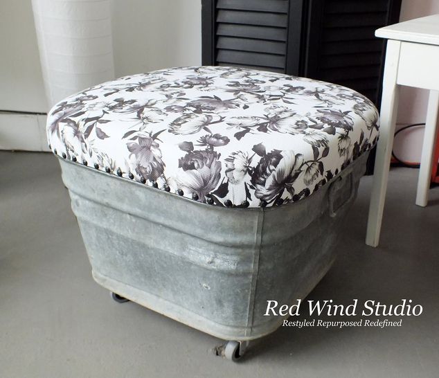 wash-tub-ottoman-painted-furniture-repurposing-upcycling-reupholster