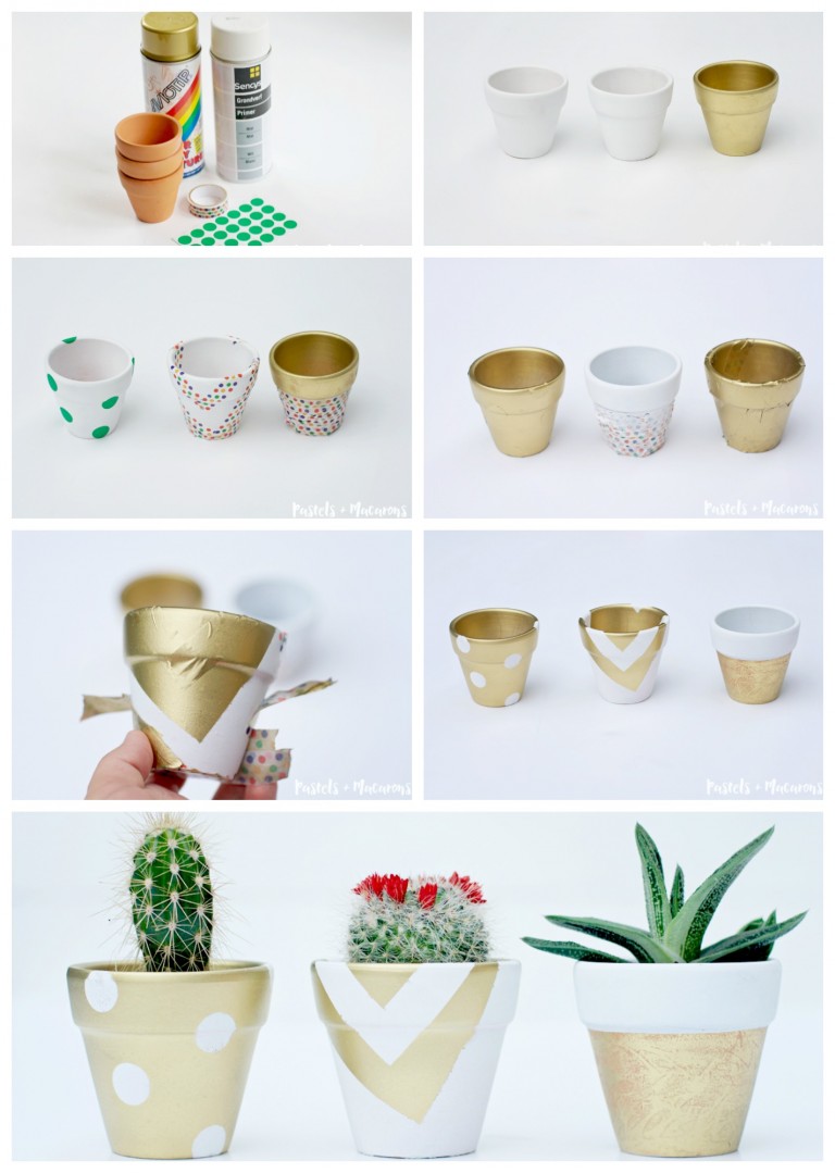 19 Creative Ways Of How To Decorate The Plain Terracotta Pots - Top Dreamer