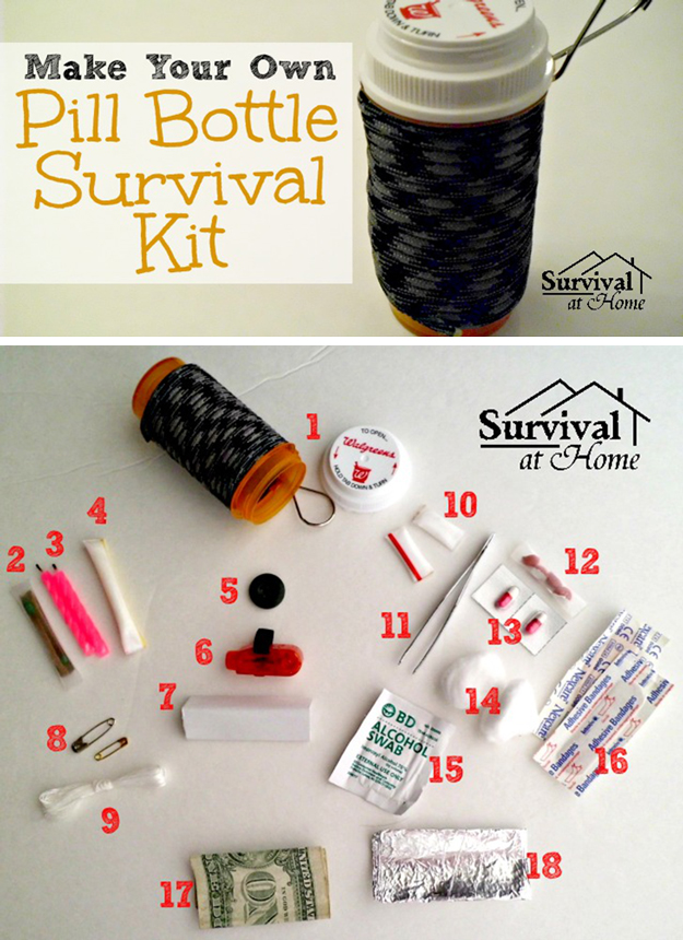 15-Awesome-DIY-Uses-for-Pill-Bottles-Survival-Kit