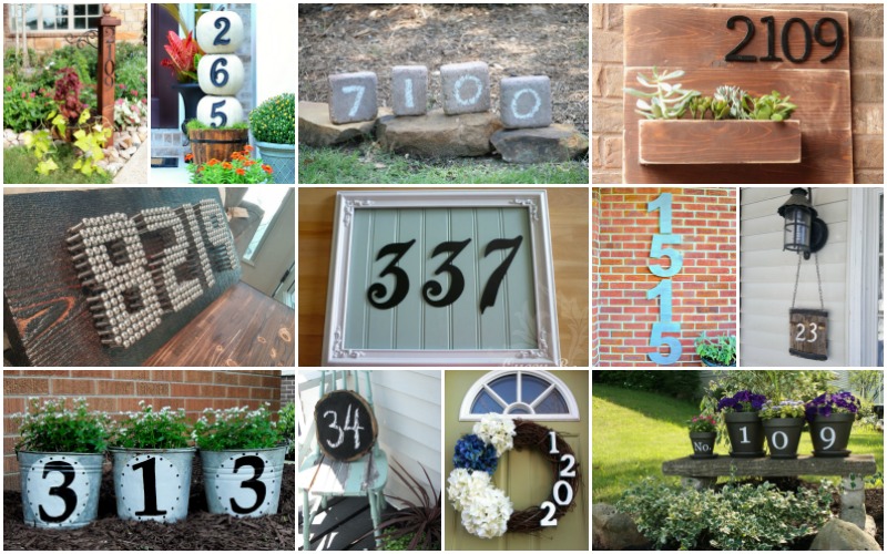 16 Unique And Cool Ways To Display The House Numbers