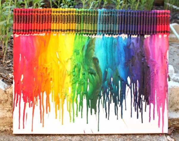 Melted-crayon-rainbow-