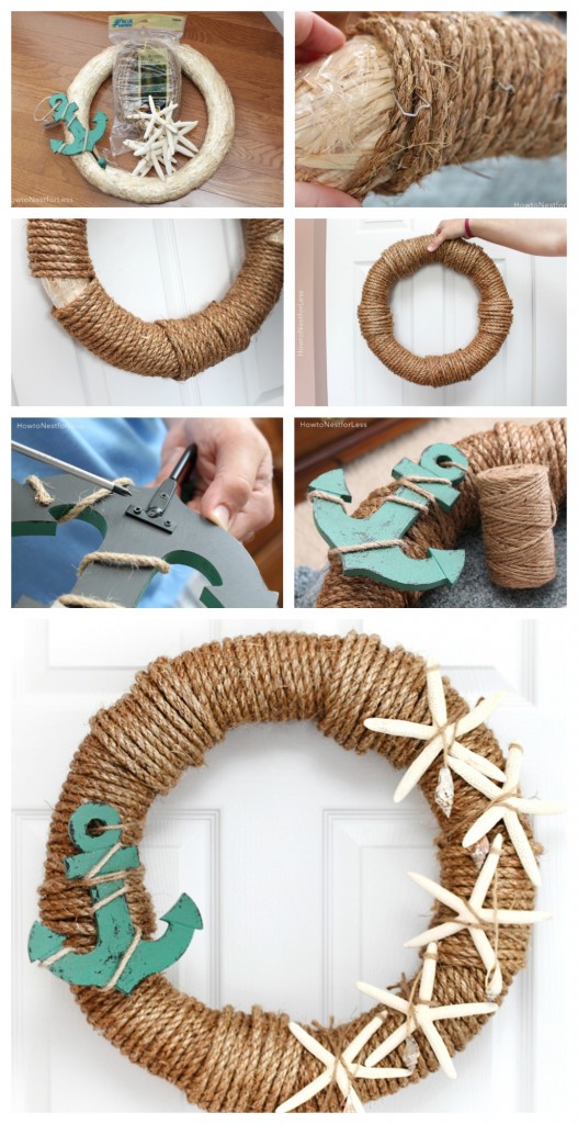 Nautical Rope Wreath