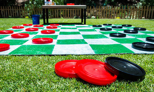 giant lawn checkers