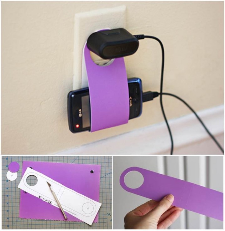 How-to-DIY-Easy-Cardboard-Cell-Phone-Charging-Holder