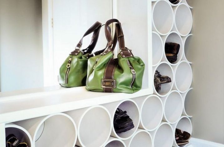 Shoe-Rack-From-Pvc-Pipe
