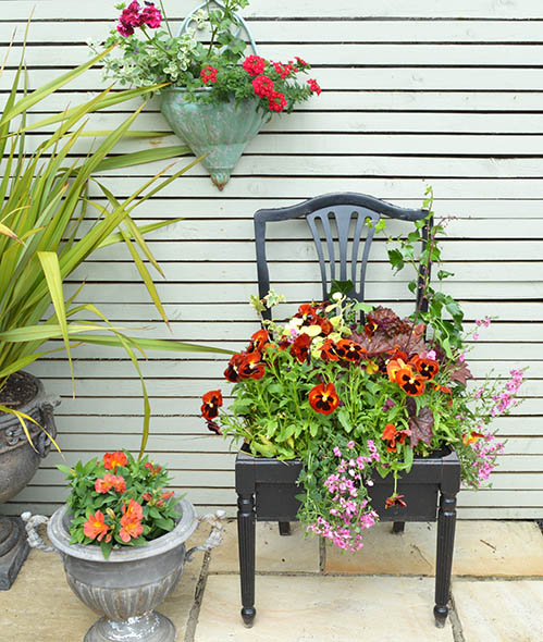 chair-plant-pot