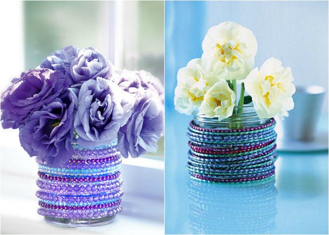 diy-jewelry-storage-ideas-glass-jars-flower-vases-bead-bracelets