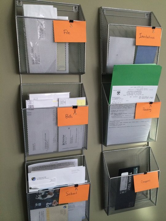 organize paperwork