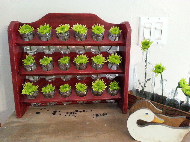 spice-rack-to-mini-flower-vases-gardening-repurposing-upcycling