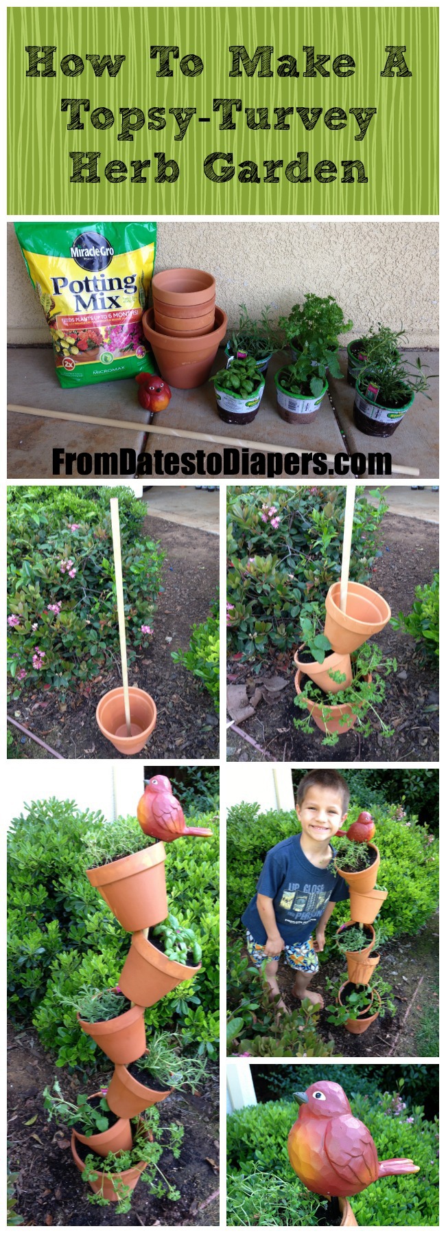 How-To-Make-A-Topsy-Turvey-Herb-Garden