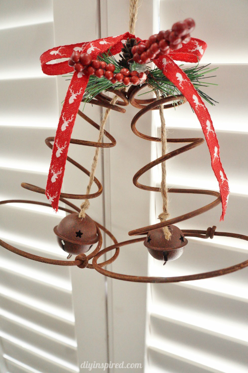 Repurposed-Bed-Spring-Christmas-Bells-DIY-Inspired