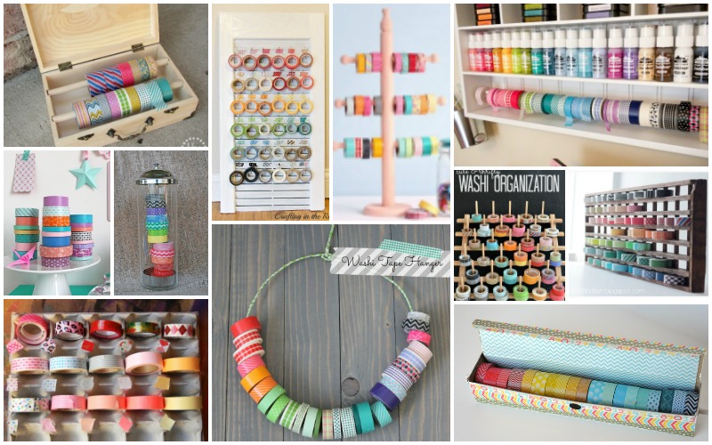 15 Brilliant Washi Tape Storage Ideas You Should Not Miss - Top