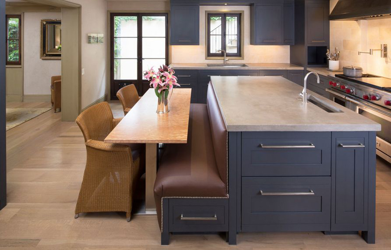 Functional Kitchen Islands With Built In Seating You Need To See - Top ...