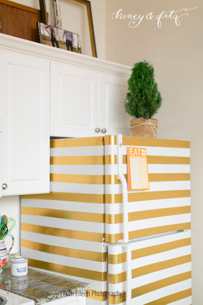 gold-duct-tape-refrigerator