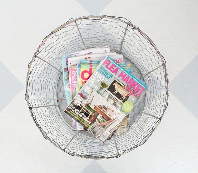 how-to-turn-an-old-lampshade-into-a-metal-basket-crafts-how-to-repurposing-upcycling