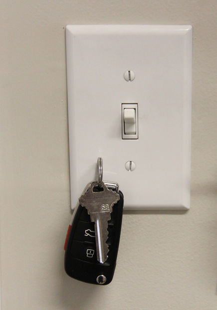 magnetic key holder