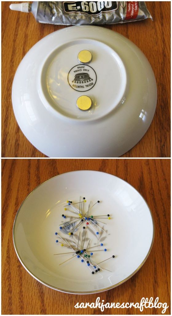 magnetic pin dish