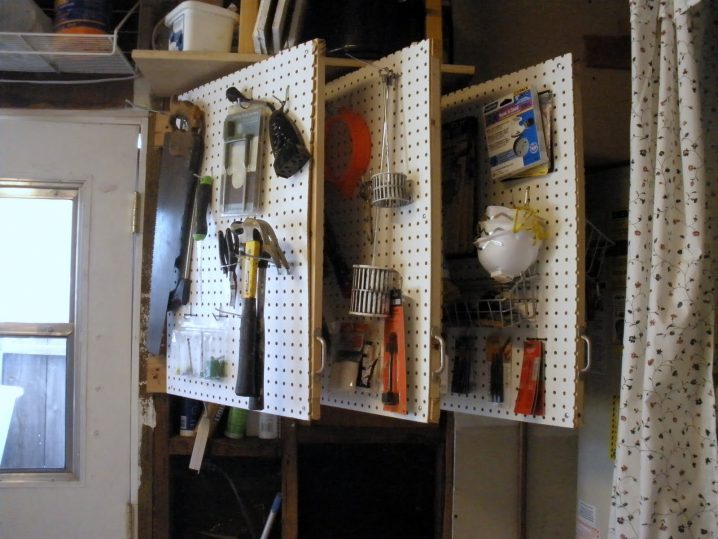 pegboard book of tools