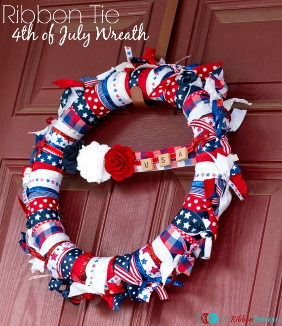 Ribbon-Tie-4th-of-July-Wreath