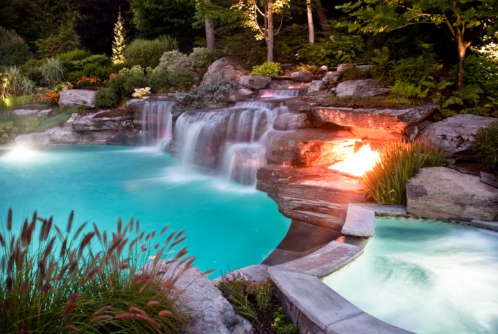 swimming-poolslrginground-swimming-pool-firepit-and-waterfalls-nj