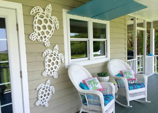 Loggerhead Sea Turtles horizontal porch