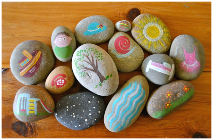 DIY painted rocks