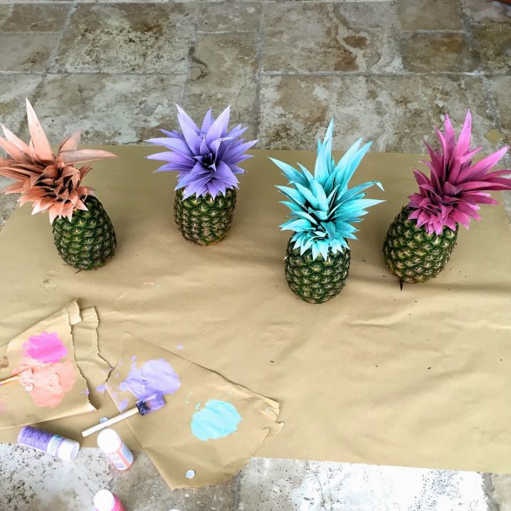 painted-pineapples-diy-fun
