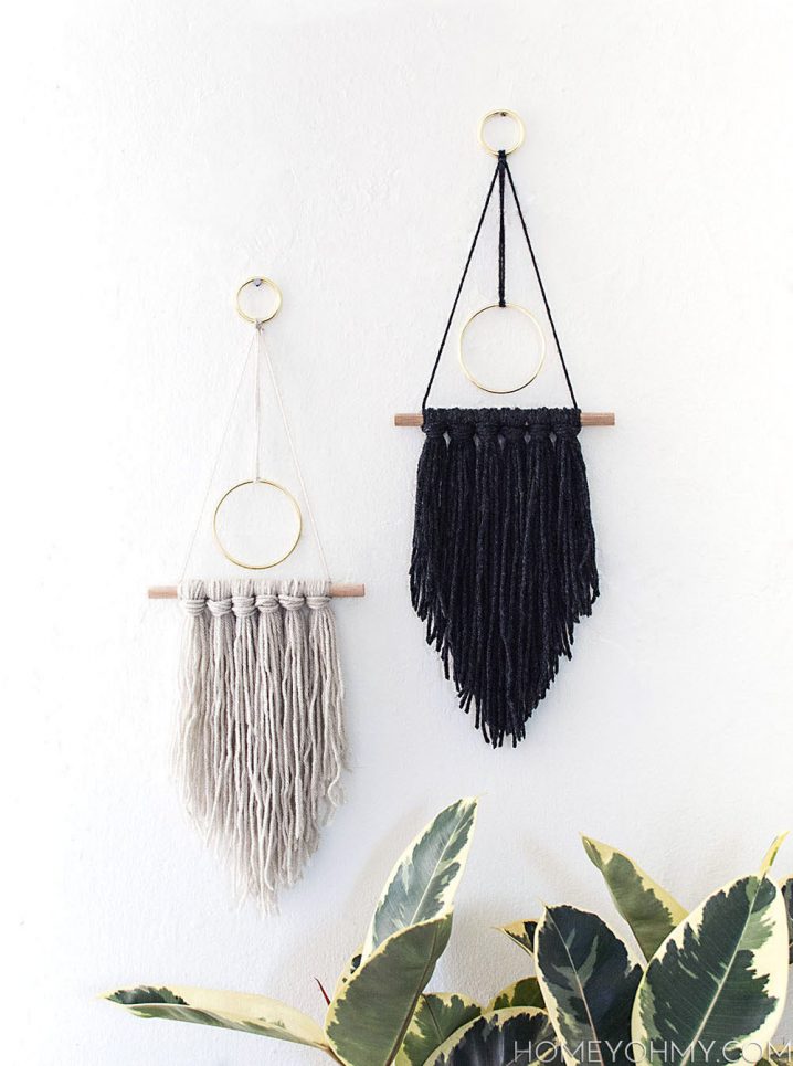 DIY-Modern-yarn-hangings3