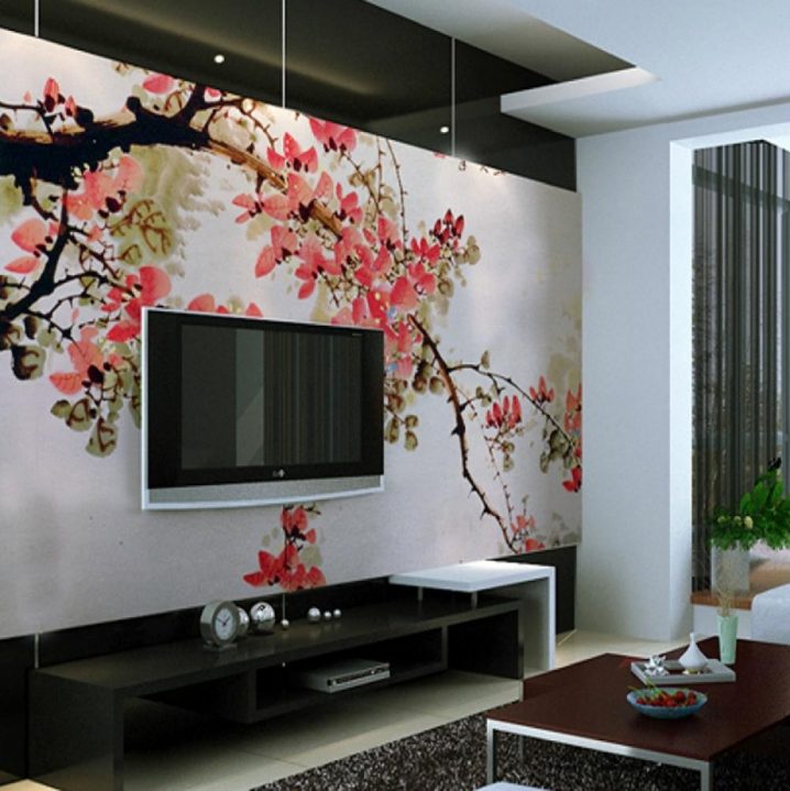 Trendy-living-room-wall-units
