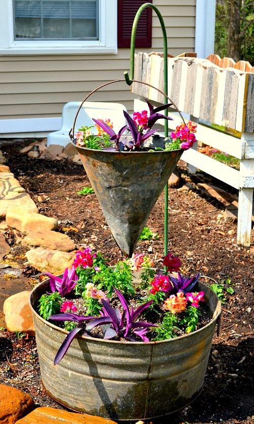 recycled planters